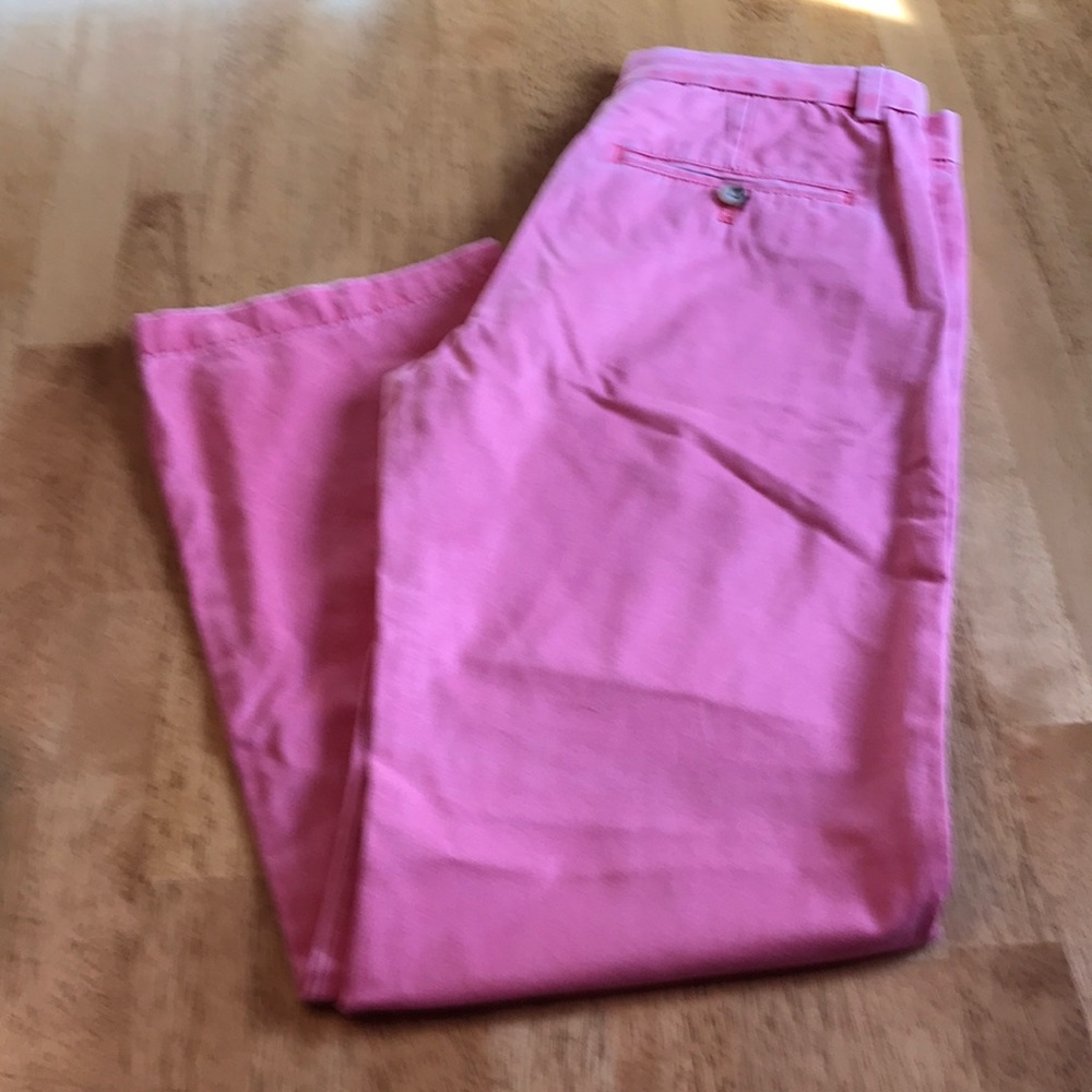Vineyard Vines salmon pink chino pants, size 16